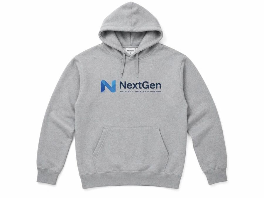 Sample hoodie print example