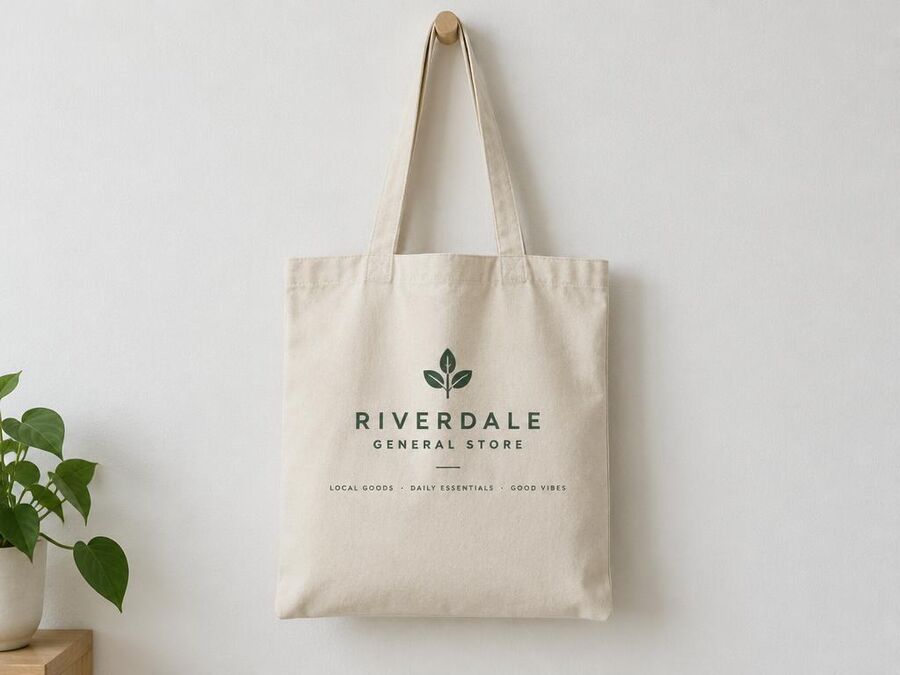 Sample tote print example